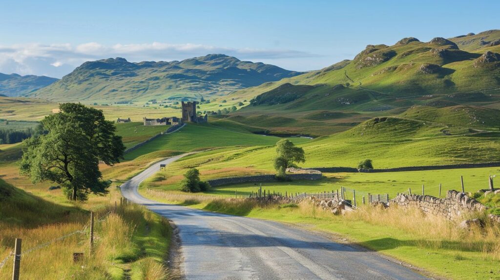 Schottland Rundreise durch malerische Landschaften mit Bergen und Seen